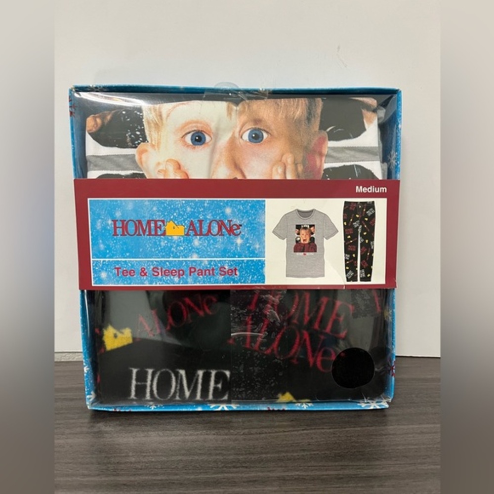 HOME ALONE Tee & Sleep Pant Set